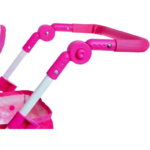 Коляска для кукол с корзиной