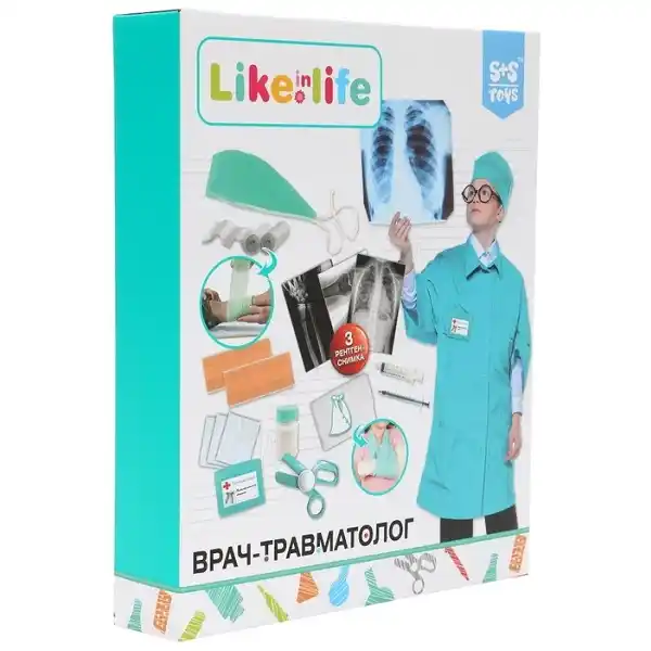 Set de joc Doctor Traumatolog (16 piese)