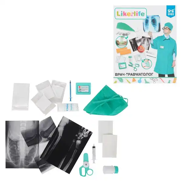 Set de joc Doctor Traumatolog (16 piese)