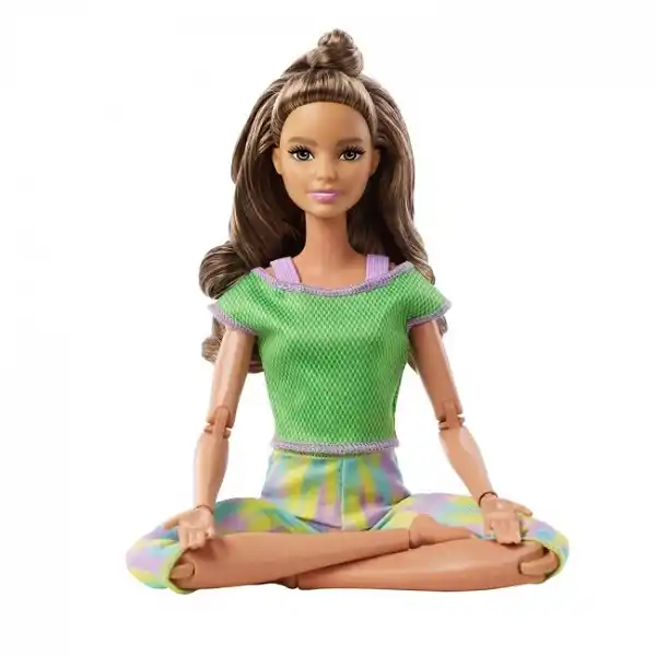 Papusa Barbie "Made to Move" (bruneta)