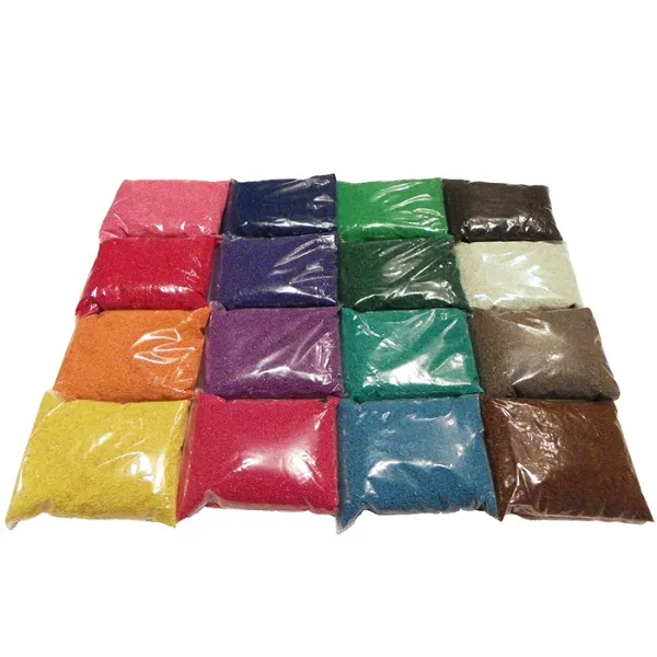 Nisip decorativ (20 culori)