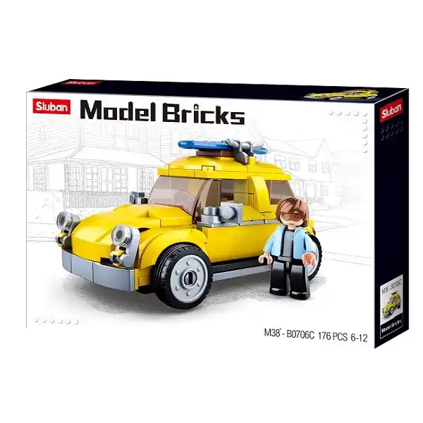 КОНСТРУКТОР MODEL BRICKS – BEETLE CAR
