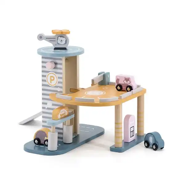 Деревянный игровой набор "Паркинг"