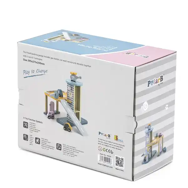 Деревянный игровой набор "Паркинг"