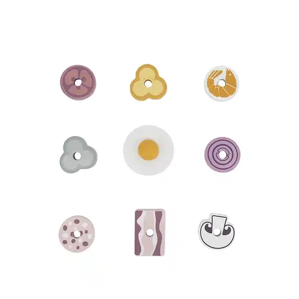 Детская плита с посудой и грилем