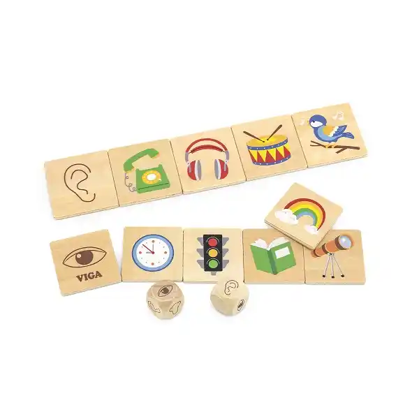 Деревянный пазл-игра “Изучаем органы чувств", 35 эл.