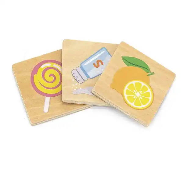 Деревянный пазл-игра “Изучаем органы чувств", 35 эл.