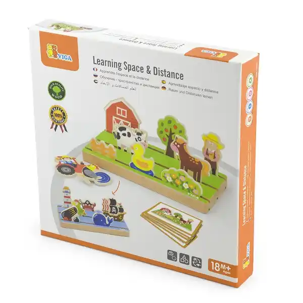 Puzzle 3D din lemn „Ferma”