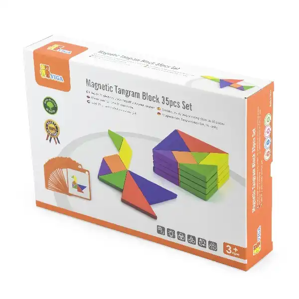 Игра-головоломка "Магнитный танграм"