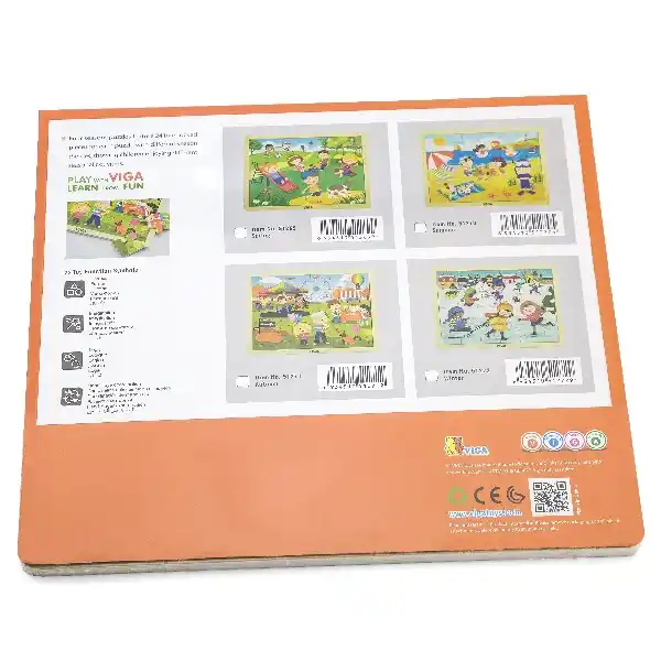 Деревянный пазл “Весна”