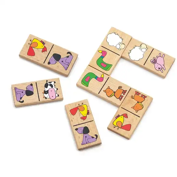 Настольная игра Домино "Животные"