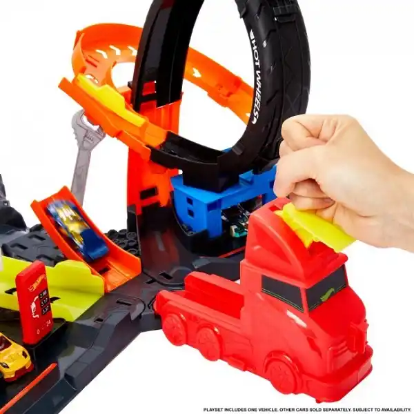 Hot Wheels Игровой набор Нападение токсической гориллы