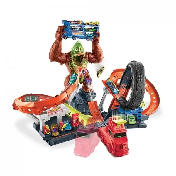 Hot Wheels Игровой набор Нападение токсической гориллы