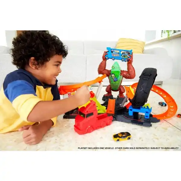 Hot Wheels Игровой набор Нападение токсической гориллы