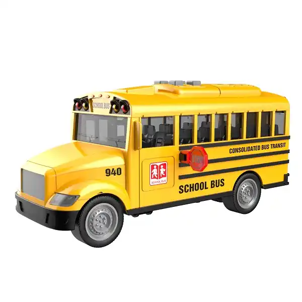 1:20 Инерционный Школьный Автобус (свет / звук)