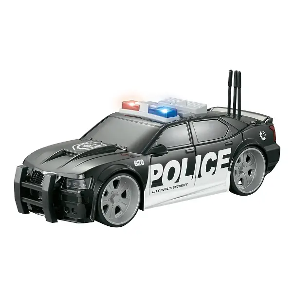1:16 Mașină de poliție cu fricțiune (lumini /sunete)