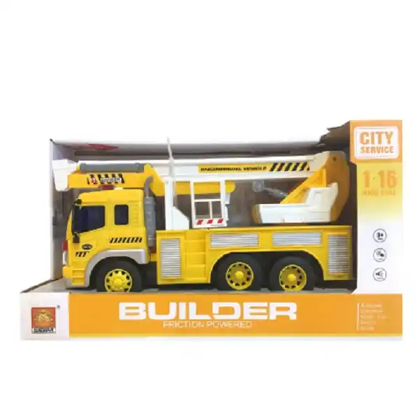 1:16 Инерционный Подъемный кран (свет / звук)