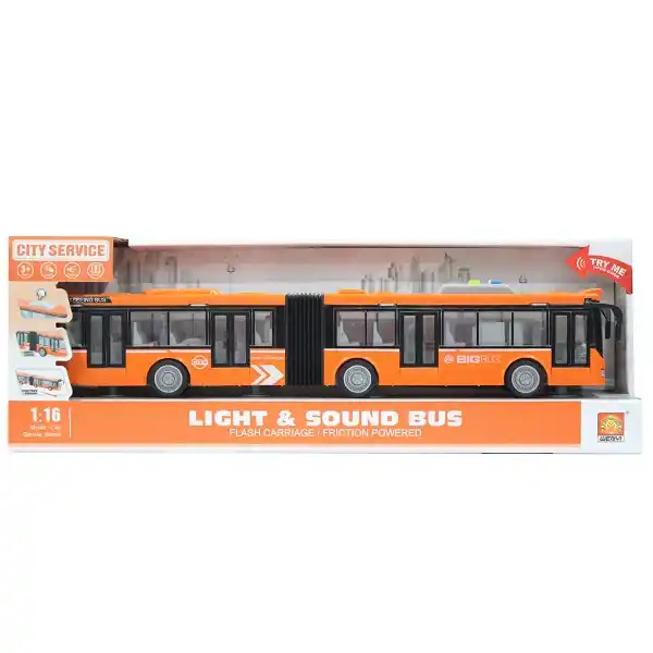1:16 Инерционный Автобус — Гармошка (свет / звук)