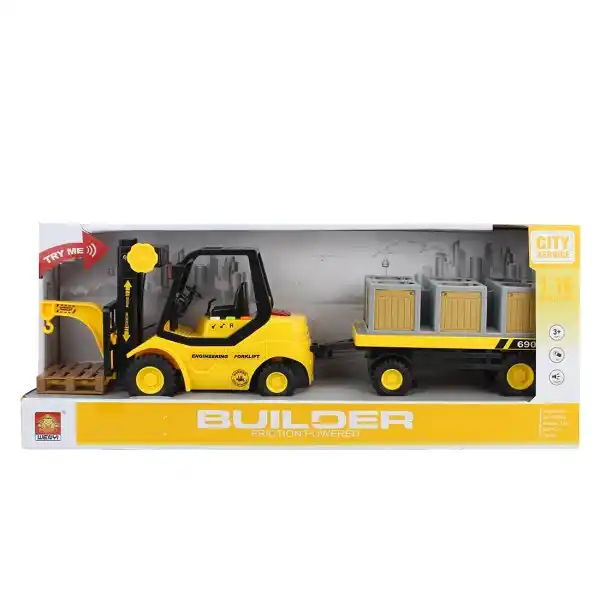 1:16 Motostivuitor cu fricțiune cu remorcă (lumini /sunete)