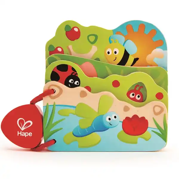 Деревянная книжка “Насекомые”