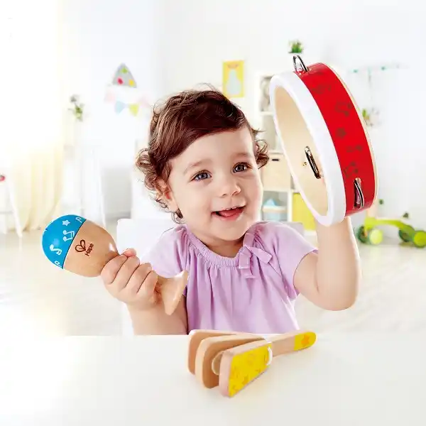 Деревянный набор музыкальных инструментов