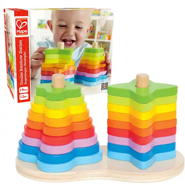 Пирамидка «Двойная радуга»