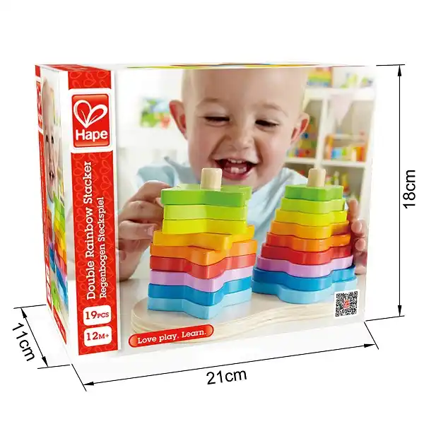 Пирамидка «Двойная радуга»