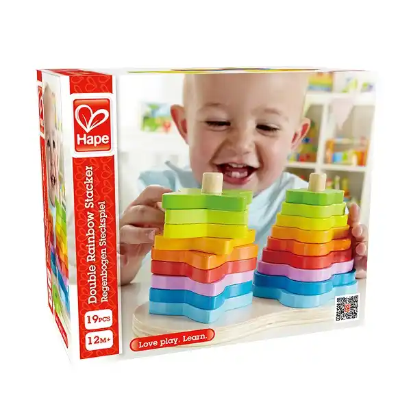 Пирамидка «Двойная радуга»