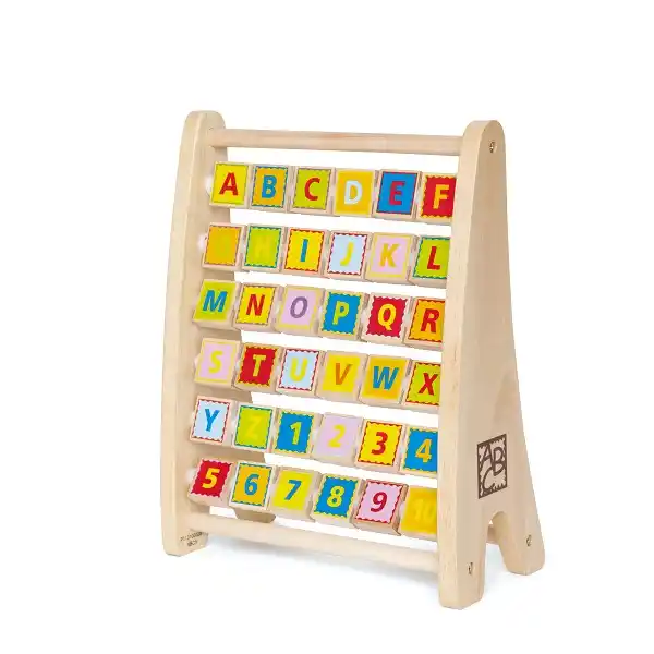 Alfabet si abac din lemn