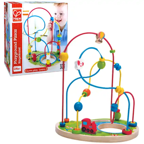 Деревянный лабиринт “Детская площадка”