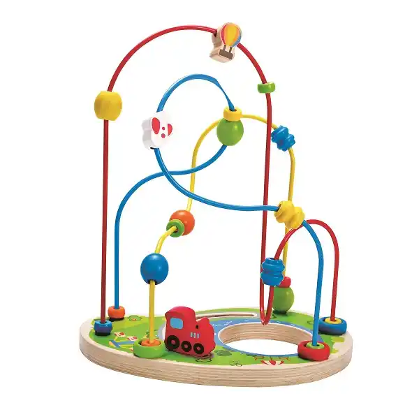 Деревянный лабиринт “Детская площадка”