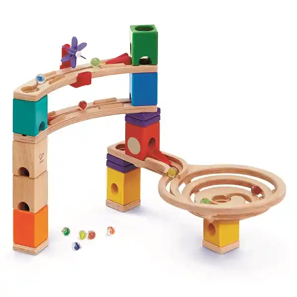 Set de construcție și labirint Quadrilla „Cursa până la final”, 58 elem.