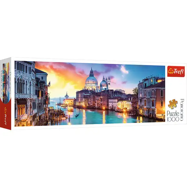 Puzzle 1000 Panorama – Canal Grande, Venice