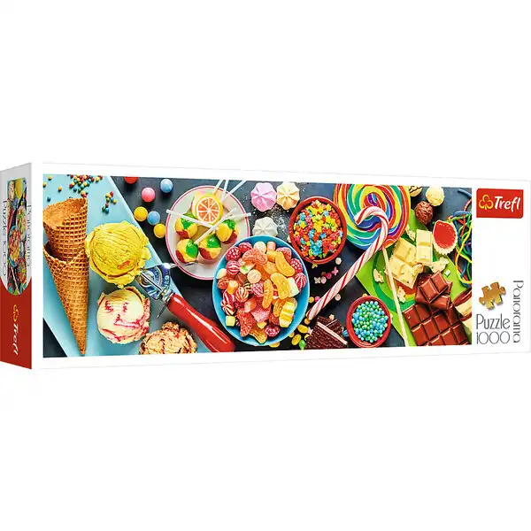 Puzzle 1000 Panorama – Sweet delights