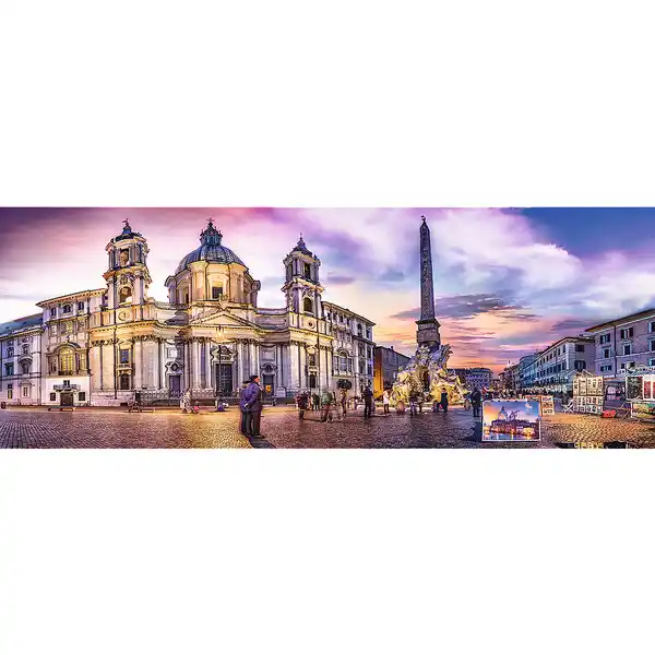 Puzzle 500 Panorama – Piazza Navona, Rome