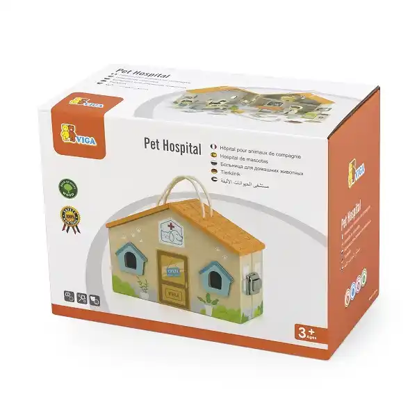 Игровой набор “Ветеринар и больница для животных”