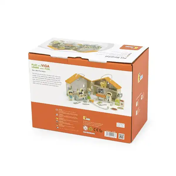 Игровой набор “Ветеринар и больница для животных”