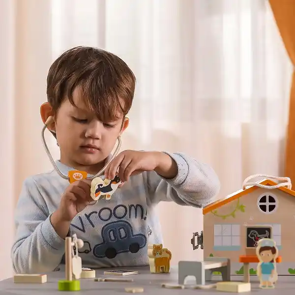 Игровой набор “Ветеринар и больница для животных”