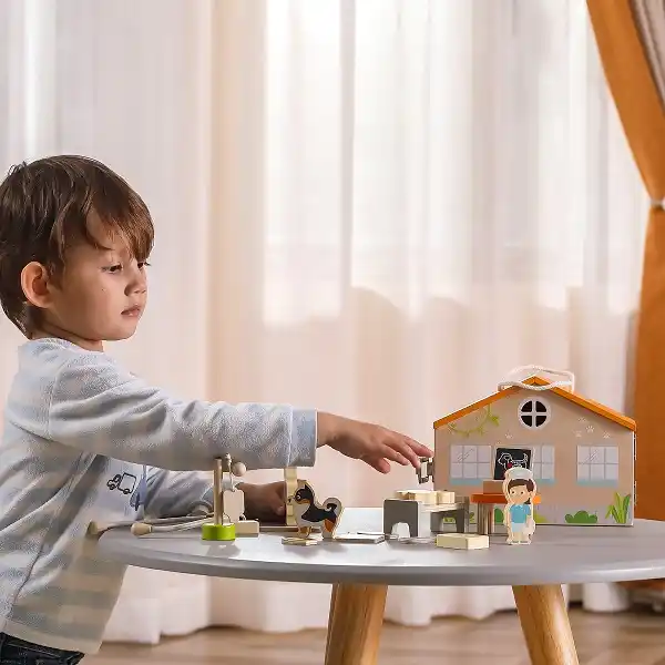 Игровой набор “Ветеринар и больница для животных”