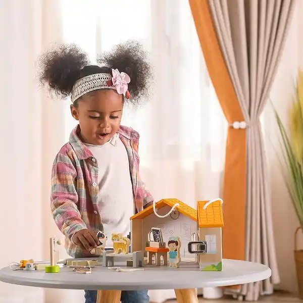 Игровой набор “Ветеринар и больница для животных”