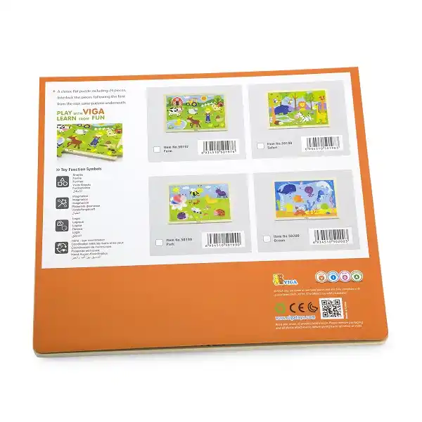 Деревянный пазл “Парк” 24 эл.