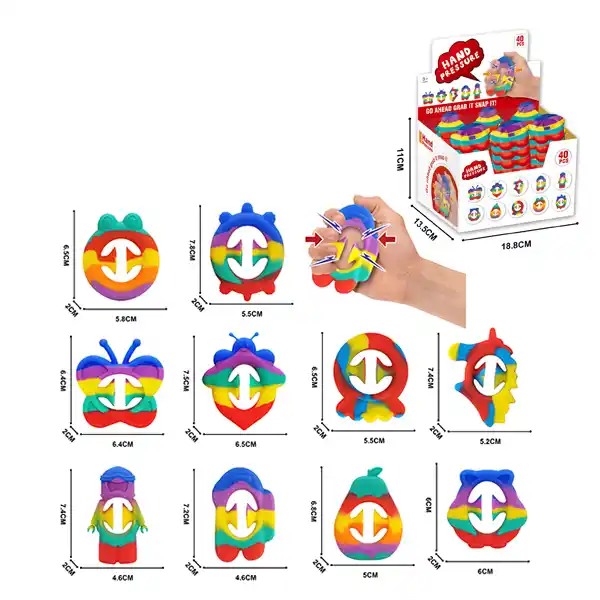 Игрушка-антистресс SNAPPERS