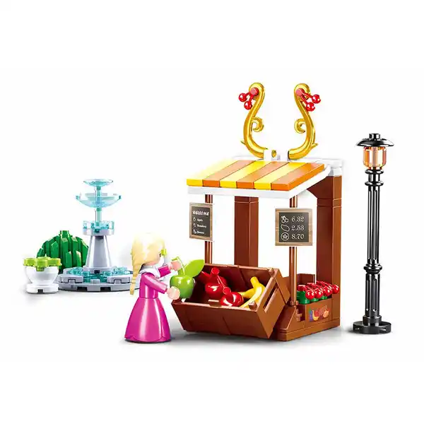 Set de construcție ”Magazin de fructe”, 99 elem.