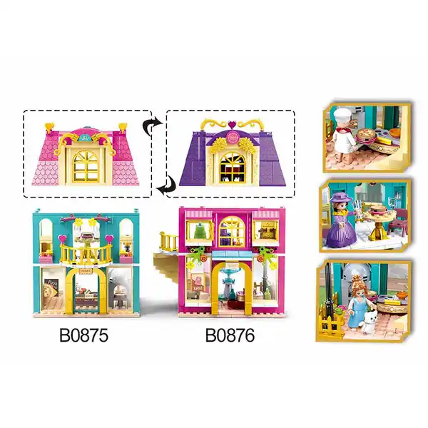 Set de construcție ”Pizzerie”, 287 elem.