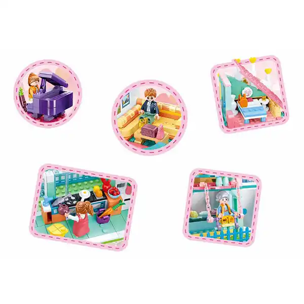 Конструктор “Квартира мечты”, 596 элем.