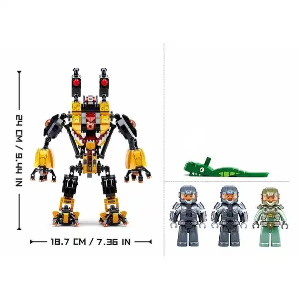 Set de construcție „Robot inchizitor”, 997 elem.