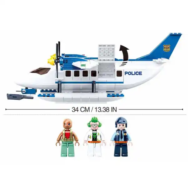 Конструктор “Погоня по воздуху”, 380 элем.