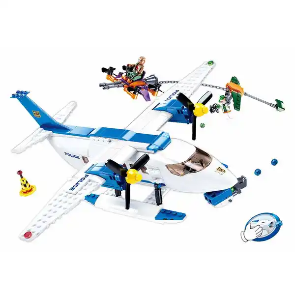 Конструктор “Погоня по воздуху”, 380 элем.