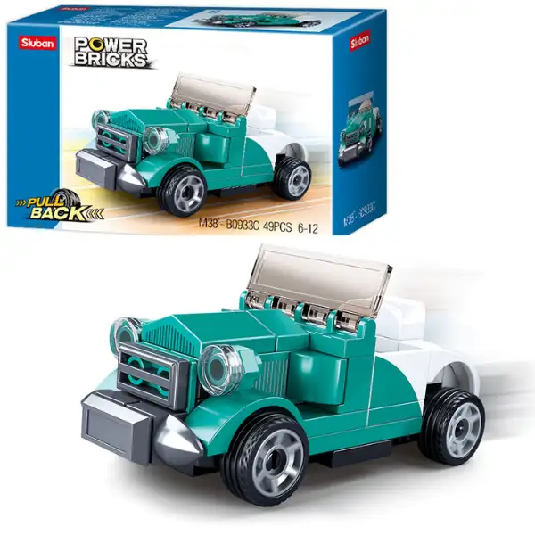 Set de construcție ”Transport urban”, cu inerție 8 modele, de la 41 pînă la 57 elem.