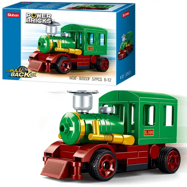 Set de construcție ”Transport urban”, cu inerție 8 modele, de la 41 pînă la 57 elem.